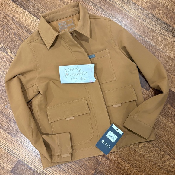 NWT Figs womens Small indestructible Utility Jacket - Picture 2 of 2